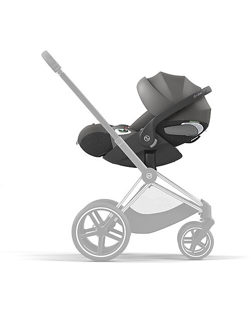 Cybex Cloud T I-Size Car Seat - Mirage Grey - from Birth to 24 Months Car Seats Group 0+/1