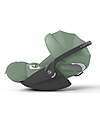 Cybex Cloud T I-Size Plus Car Seat - Leaf Green - Breathable 3D Mesh Fabric - from Birth to 24 Months Car Seats Group 0+/1