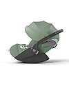 Cybex Cloud T I-Size Plus Car Seat - Leaf Green - Breathable 3D Mesh Fabric - from Birth to 24 Months Car Seats Group 0+/1