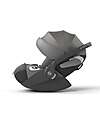 Cybex Cloud T I-Size Plus Car Seat - Mirage Grey - Breathable 3D Mesh Fabric - from Birth to 24 Months Car Seats Group 0+/1