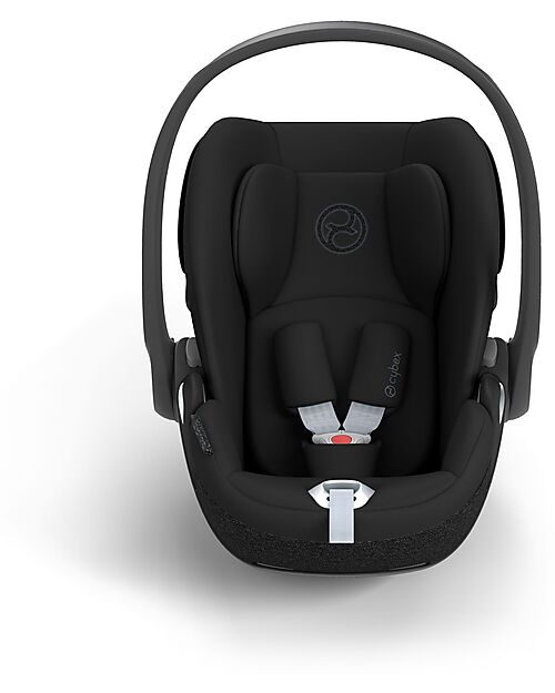 Cybex Cloud T I-Size Plus Car Seat - Sepia Black - Breathable 3D Mesh Fabric - from Birth to 24 Months Car Seats Group 0+/1