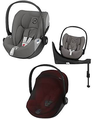 Cybex Cloud Z i-Size Car Seat - Soho Grey + Insect Net Car Seats Group 0+/1