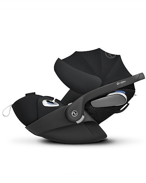 Cybex Cloud Z i-Size Infant Car Seat - Deep Black - 180° Rotating Mechanism Car Seats Group 0+/1