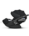 Cybex Cloud Z i-Size Infant Car Seat - Deep Black - 180° Rotating Mechanism Car Seats Group 0+/1