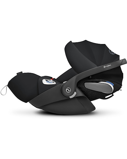 Cybex Cloud Z i-Size Infant Car Seat - Deep Black - 180° Rotating Mechanism Car Seats Group 0+/1