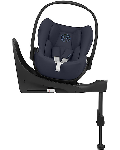 あい　Cybex CLOUD Z i-size Cybex Cloud Z i-Size Lie-flat Car Seat and Base - Deep Black