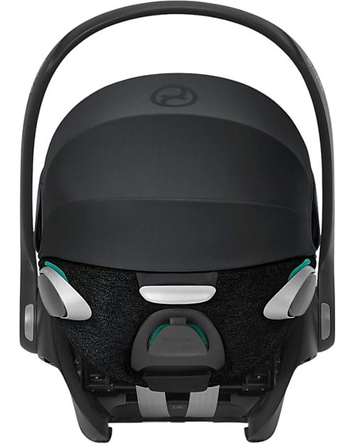 Cybex Cloud Z2 i-Size Infant Car Seat - Deep Black - 180° Rotating Mechanism Car Seats Group 0+/1