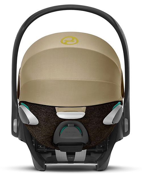 Cybex Cloud Z2 i-Size Plus Infant Car Seat - Khaki Green - 180° Rotating Mechanism Car Seats Group 0+/1