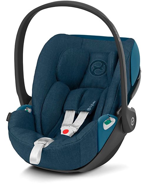 Cybex Cloud Z2 i-Size Plus Infant Car Seat - Mountain Blue - 180° Rotating Mechanism Car Seats Group 0+/1