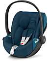 Cybex Cloud Z2 i-Size Plus Infant Car Seat - Mountain Blue - 180° Rotating Mechanism Car Seats Group 0+/1