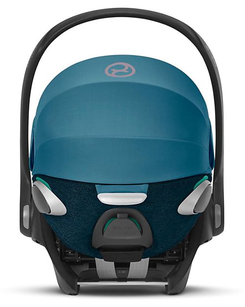 Cybex Cloud Z2 i-Size Plus Infant Car Seat - Mountain Blue - 180° Rotating Mechanism Car Seats Group 0+/1