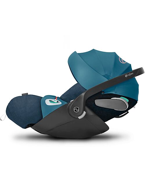 Cybex Cloud Z2 i-Size Plus Infant Car Seat - Mountain Blue - 180° Rotating Mechanism Car Seats Group 0+/1