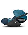 Cybex Cloud Z2 i-Size Plus Infant Car Seat - Mountain Blue - 180° Rotating Mechanism Car Seats Group 0+/1