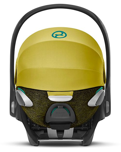 Cybex Cloud Z2 i-Size Plus Infant Car Seat - Mustard Yellow - 180° Rotating Mechanism Car Seats Group 0+/1