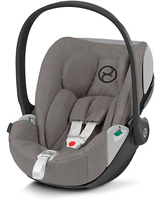 Cybex Cloud Z2 i-Size Plus Infant Car Seat - Soho Grey - 180° Rotating Mechanism Car Seats Group 0+/1