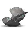Cybex Cloud Z2 i-Size Plus Infant Car Seat - Soho Grey - 180° Rotating Mechanism Car Seats Group 0+/1