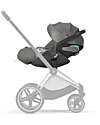 Cybex Cloud Z2 i-Size Plus Infant Car Seat - Soho Grey - 180° Rotating Mechanism Car Seats Group 0+/1