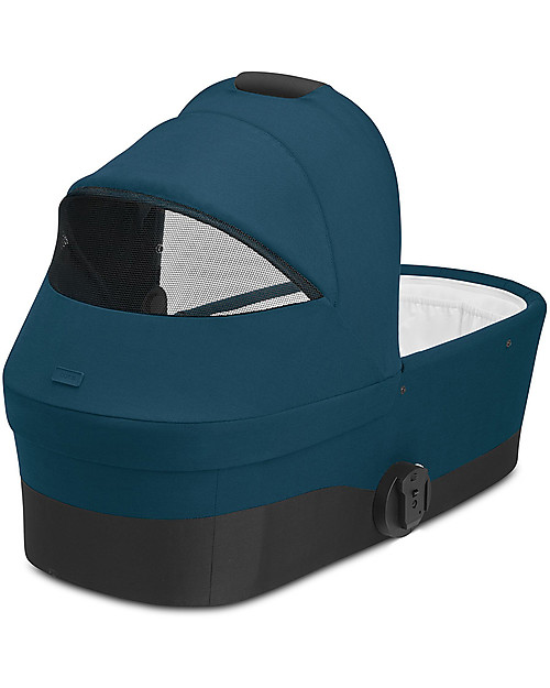 Cybex Cot S for Balios S + Talos S + Eezy Line stroller - River blue Pram Systems