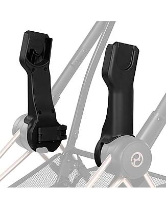Cybex Coya Car Seat Adapter Set - Black Accessories