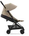 Cybex Coya Stroller - Cozy Beige Matt Black Frame - Light and Ultra-Compact from Birth to 4 Years Lights Strollers