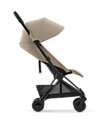 Cybex Coya Stroller - Cozy Beige Matt Black Frame - Light and Ultra-Compact from Birth to 4 Years Lights Strollers