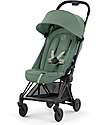 Cybex Coya Stroller - Leaf Green Matt Frame - Light and Ultra-Compact from Birth to 4 Years Lights Strollers