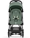 Cybex Coya Stroller - Leaf Green Matt Frame - Light and Ultra-Compact from Birth to 4 Years Lights Strollers