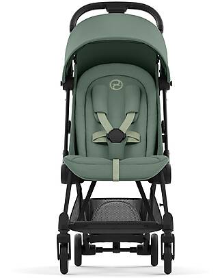Cybex Coya Stroller - Leaf Green Matt Frame - Light and Ultra-Compact from Birth to 4 Years Lights Strollers
