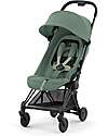 Cybex Coya Stroller - Leaf Green Matt Frame - Light and Ultra-Compact from Birth to 4 Years Lights Strollers