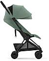 Cybex Coya Stroller - Leaf Green Matt Frame - Light and Ultra-Compact from Birth to 4 Years Lights Strollers
