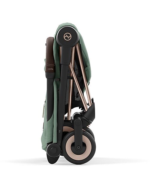 Coya Stroller Chrome/Leaf Green