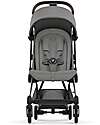 Cybex Coya Stroller - Mirage Grey Chrome Frame - Light and Ultra-Compact from Birth to 4 Years Lights Strollers