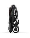 Cybex Coya Stroller - Mirage Grey Chrome Frame - Light and Ultra-Compact from Birth to 4 Years Lights Strollers