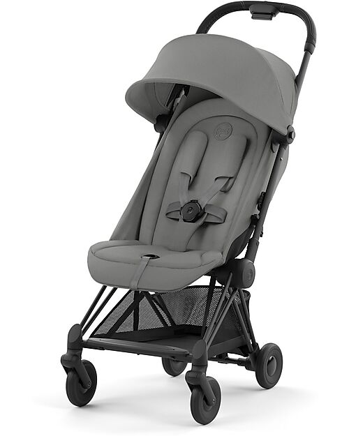 Cybex Coya Stroller - Mirage Grey Matt Frame - Light and Ultra-Compact from Birth to 4 Years Lights Strollers