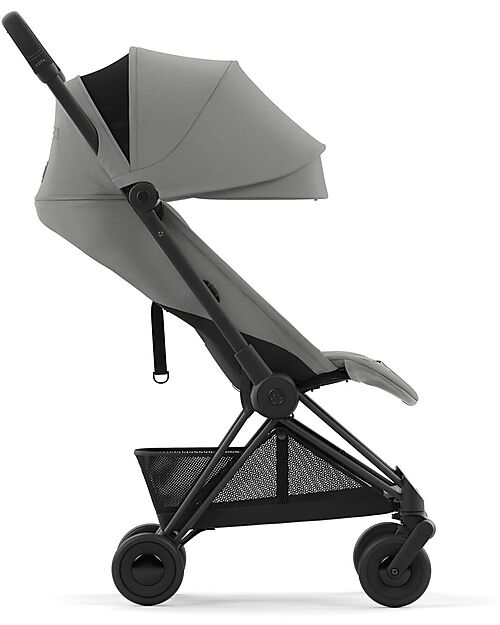 Cybex Coya Stroller - Mirage Grey Matt Frame - Light and Ultra-Compact from Birth to 4 Years Lights Strollers