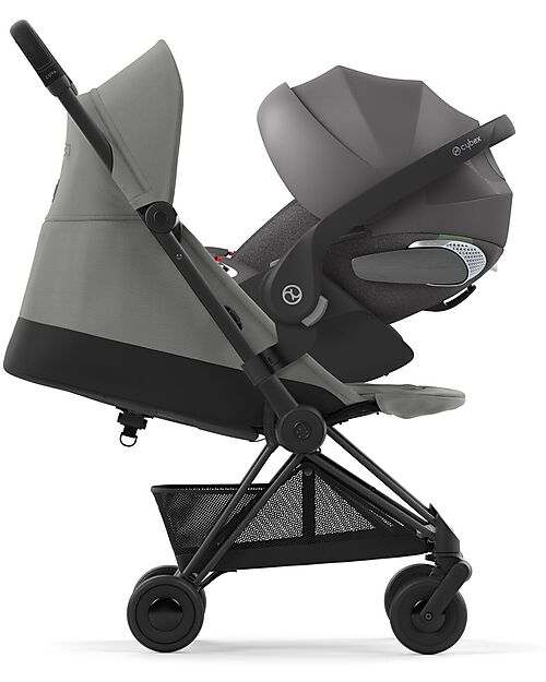 Cybex Coya Stroller - Mirage Grey Matt Frame - Light and Ultra-Compact from Birth to 4 Years Lights Strollers