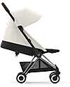 Cybex Coya Stroller - Off White Chrome Frame - Light and Ultra-Compact from Birth to 4 Years Lights Strollers