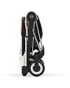 Cybex Coya Stroller - Off White Chrome Frame - Light and Ultra-Compact from Birth to 4 Years Lights Strollers