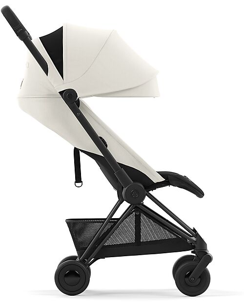 Cybex Coya Stroller - Off White Matt Frame - Light and Ultra-Compact from Birth to 4 Years Lights Strollers
