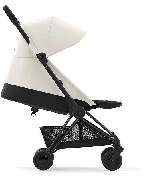 Cybex Coya Stroller - Off White Matt Frame - Light and Ultra-Compact from Birth to 4 Years Lights Strollers
