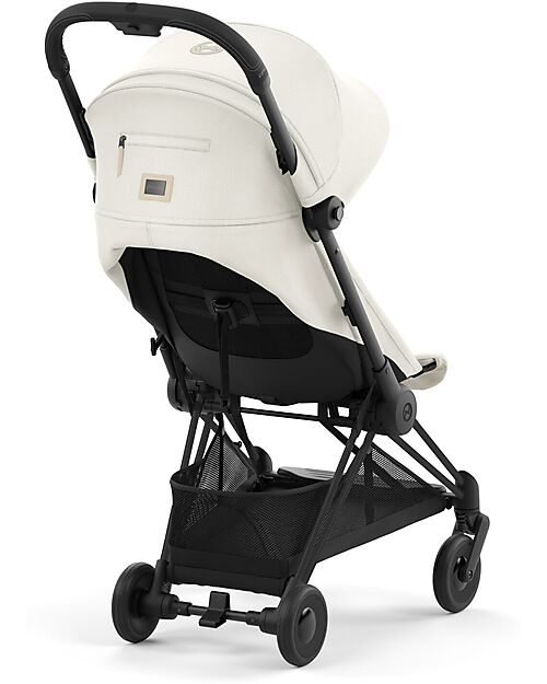Cybex Coya Stroller - Off White Matt Frame - Light and Ultra-Compact from Birth to 4 Years Lights Strollers