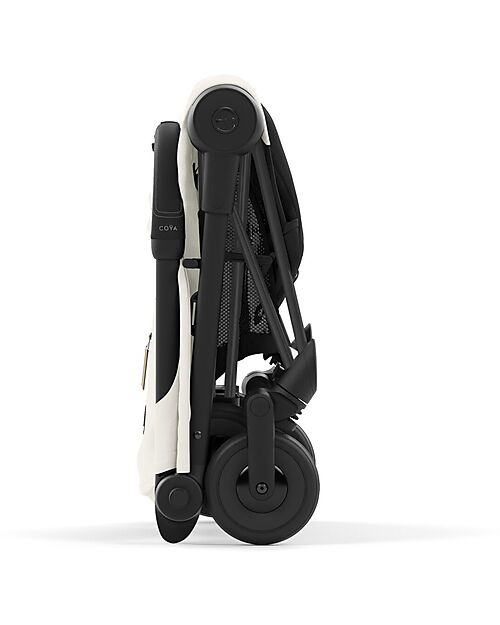 Cybex Coya Stroller - Off White Matt Frame - Light and Ultra-Compact from Birth to 4 Years Lights Strollers