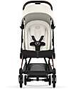 Cybex Coya Stroller - Off White Rosegold Frame - Light and Ultra-Compact from Birth to 4 Years Lights Strollers