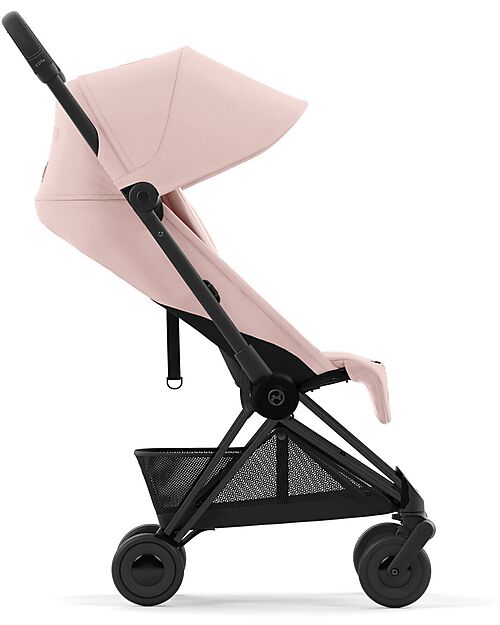 Cybex Coya Stroller - Peach Pink Matt Frame - Light and Ultra-Compact from  Birth to 4 Years unisex (bambini)