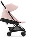 Cybex Coya Stroller - Peach Pink Matt Frame - Light and Ultra-Compact from Birth to 4 Years Lights Strollers