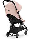 Cybex Coya Stroller - Peach Pink Matt Frame - Light and Ultra-Compact from Birth to 4 Years Lights Strollers