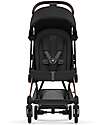Cybex Coya Stroller - Sepia Black Rosegold Frame - Light and Ultra-Compact from Birth to 4 Years Lights Strollers