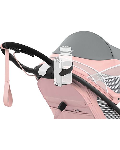 Cybex Drink Holder 2 in 1 - Black - for Smartphone and Bottles Accessories