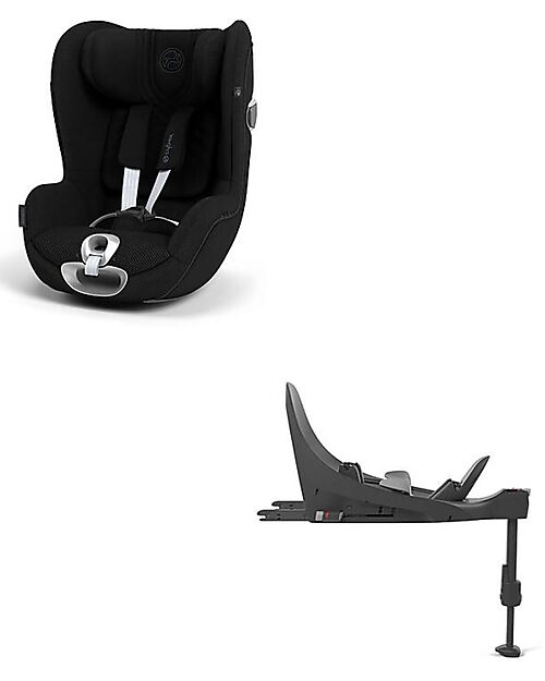 Cybex Duo  Sirona T i-Size Car Seat + Base - Sepia Black - 360° Rotating Mechanism  Car Seats Group 0+/1