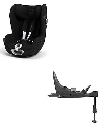 Cybex Duo Sirona T i-Size Car Seat + Base - Sepia Black - 360° Rotating Mechanism Car Seats Group 0+/1